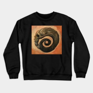 Spiral Skull Crewneck Sweatshirt